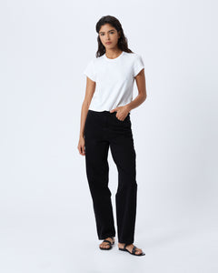 Koko | Midnight | Mid Rise Wide Leg Jean