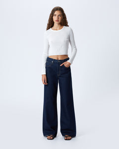 Eva | Midnight Mile | High Rise Wide Leg Jean