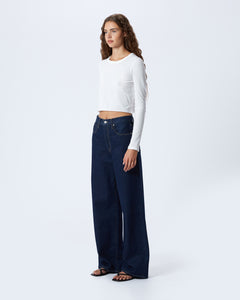Eva | Midnight Mile | High Rise Wide Leg Jean