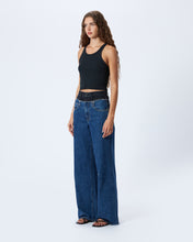 Re-Work Eva Double Waistband | Forbidden Valley | High Rise Wide Leg Jean