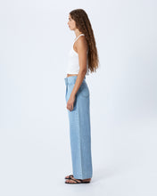 Kennedy | Powder Blue | High Rise | Wide Leg Jean