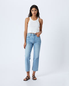 London Crop | Far From Home | High Rise Straight Jean