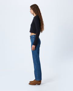 Re-Work London No Waistband | Claremont | High Rise Straight Jean