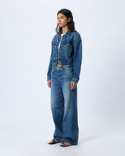 Crop Trucker | Rushing River | Jacket