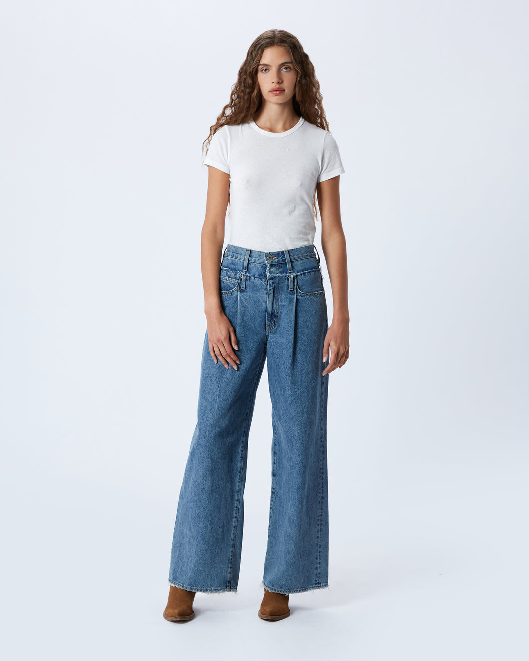 Re-Work Eva x Taylor | Born To Run | High Rise Wide Leg Jean