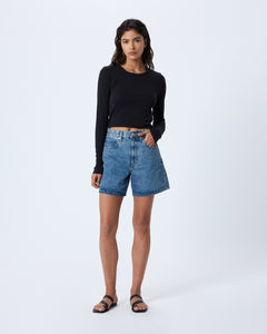 Zoe Short | Satisfaction | Rigid Denim Short