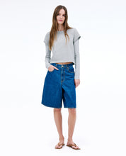 Baggy Short | Willow Blue | Light Weight Denim Short