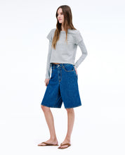 Baggy Short | Willow Blue | Light Weight Denim Short