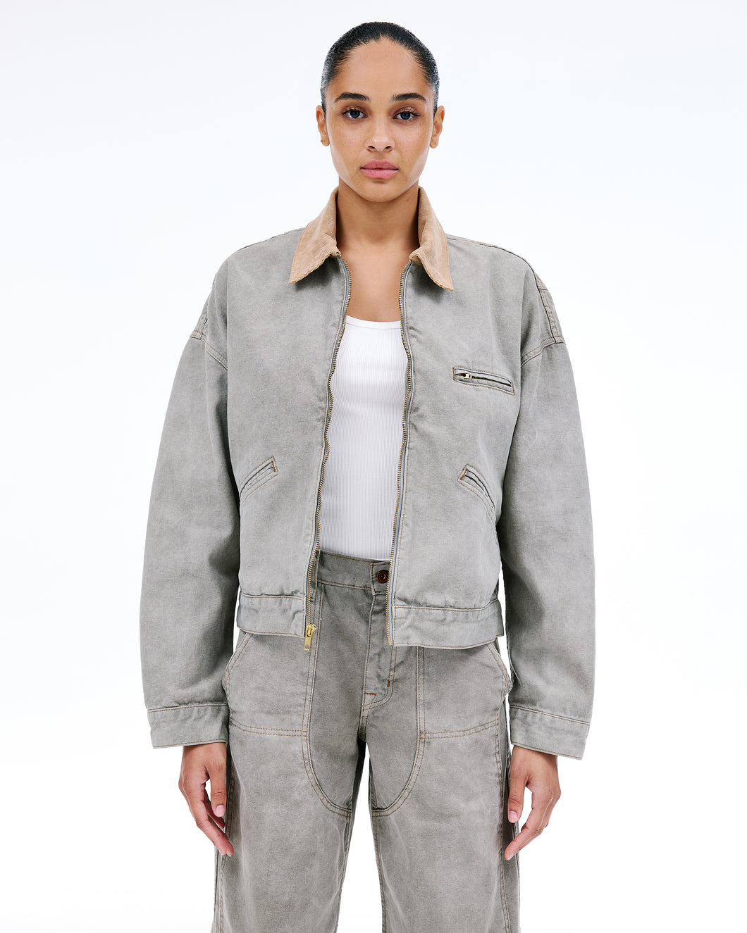 Camden Garage Jacket | Faded Olive Jacket