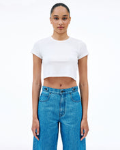 Crop Baby Tee | Natural White