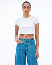 Crop Baby Tee | Natural White