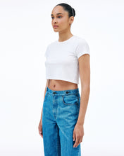Crop Baby Tee | Natural White