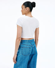 Crop Baby Tee | Natural White