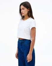 Crop Easy Tee | Natural White