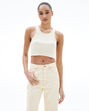 Cropped Rib Tank | Paradise