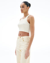 Cropped Rib Tank | Paradise