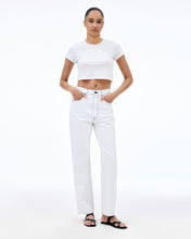 Dakota | Cloud Dancer | High Rise | Straight Jean