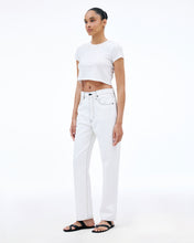 Dakota | Cloud Dancer | High Rise | Straight Jean