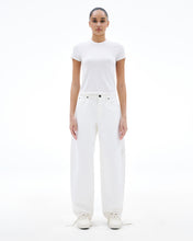 Ella | White | Mid Rise | Curve Jean