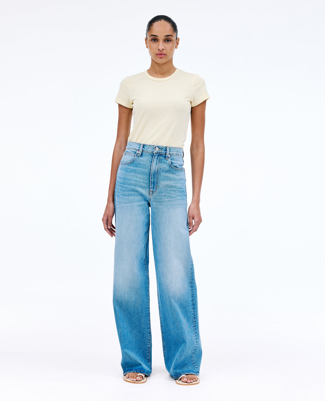 Eva | Catalina Island | High Rise | Wide Jean