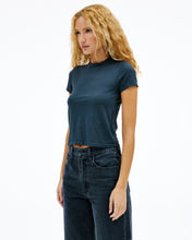 Fitted Tee | Washed Black