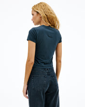 Fitted Tee | Washed Black