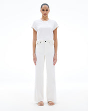 Grace | White | High Rise | Wide Jean