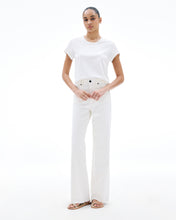 Grace | White | High Rise | Wide Jean