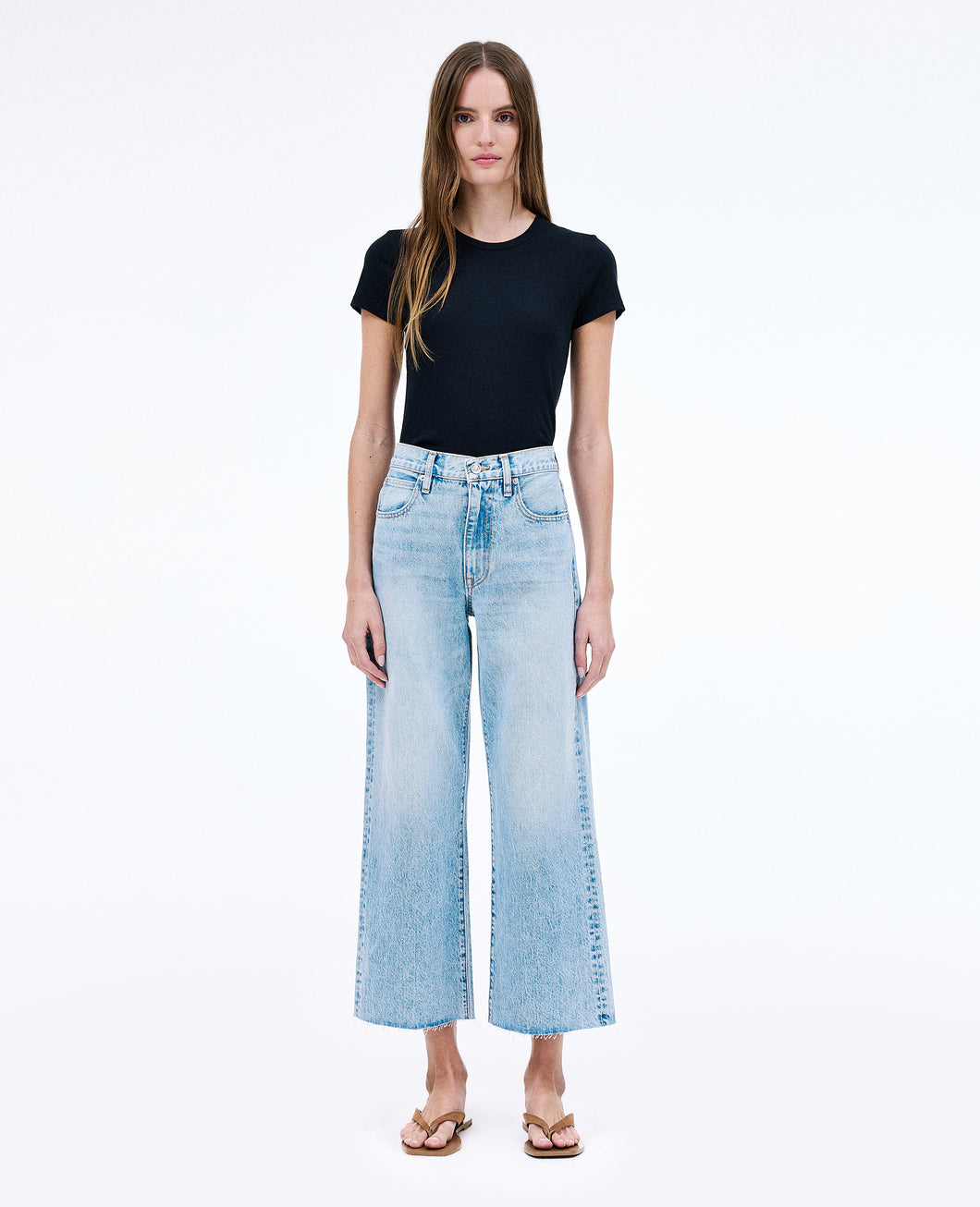 Grace Crop | Crosby | High Rise | Wide Jean
