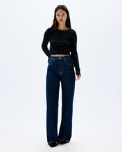 Grace Long | Indigo Rinse | High Rise | Wide Jean