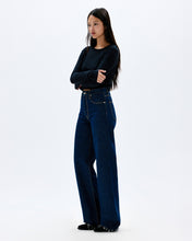 Grace Long | Indigo Rinse | High Rise | Wide Jean