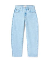 Jamie Crop | Powder Blue | Mid Rise | Curve Jean