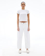 Jamie Crop | White | Mid Rise | Curve Jean