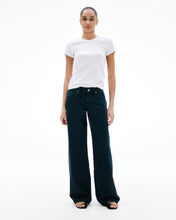 Lexi | Washed Black | Low Rise | Wide Jean