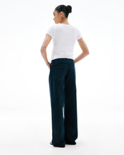Lexi | Washed Black | Low Rise | Wide Jean