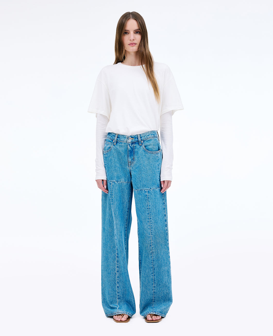 Mica Seamed | Pacific | Low Rise | Wide Jean