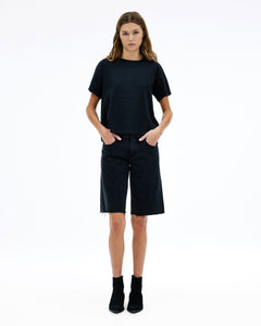 Mica Short | Shadow Ridge | Rigid Denim Short