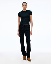 Naomi | Jet Black | High Rise | Wide Jean