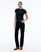 Naomi | Jet Black | High Rise | Wide Jean
