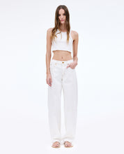Paloma Seam Pant | Natural White | Mid Rise | Curve Jean