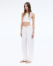Paloma Seam Pant | Natural White | Mid Rise | Curve Jean