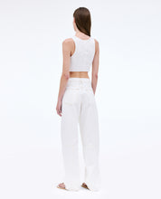 Paloma Seam Pant | Natural White | Mid Rise | Curve Jean