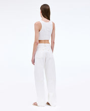 Paloma Seam Pant | Natural White | Mid Rise | Curve Jean