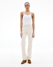 Phoenix | Winter Ecru | Mid Rise | Straight Jean