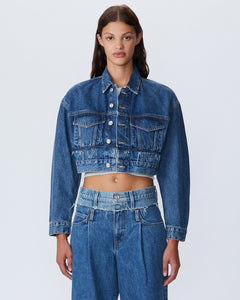 Re-Work Oversize Crop Trucker | Runaway Jacket