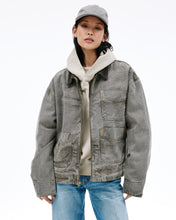 Casey Square Worker | Dirty Olive Jacket