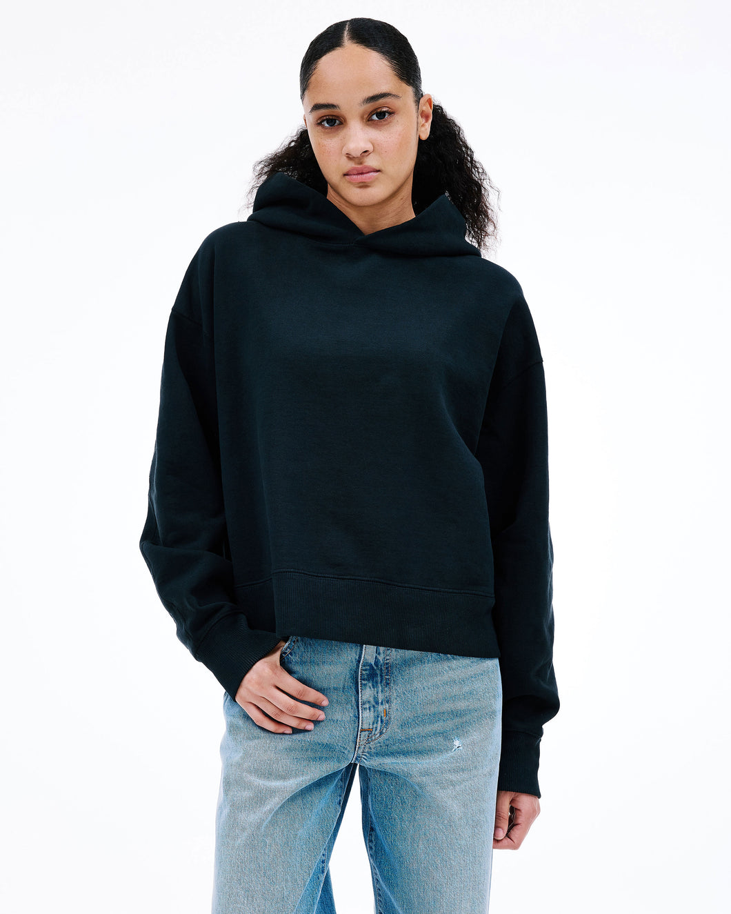 Relaxed Hoodie | Vintage Black