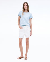 Sienna | White | Rigid Denim Short