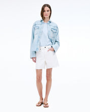 Sienna | White | Rigid Denim Short