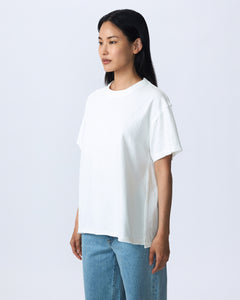 Re-Work Oversize Tee | Natural White